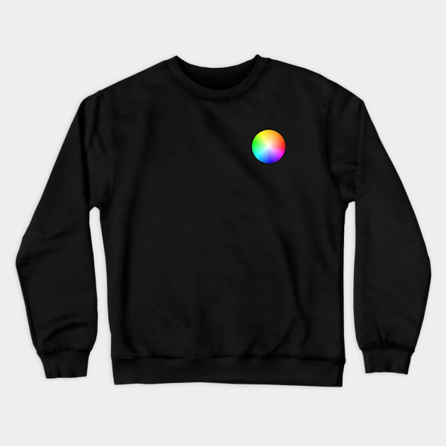 Color Wheel Crewneck Sweatshirt by Designs By T